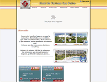 Tablet Screenshot of hoteleros.com